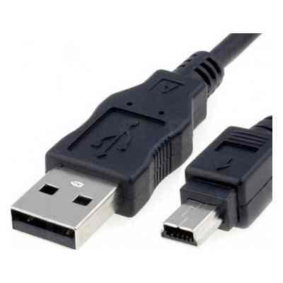 CABLE USB 20 AM MINI USB 5PINM 0 5M N
